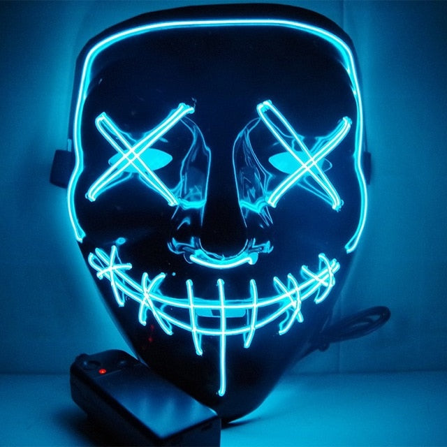 Led Halloween Party Masque