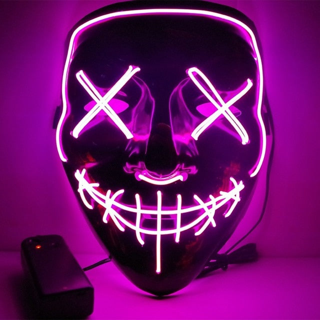 Led Halloween Party Masque