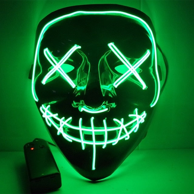 Led Halloween Party Masque