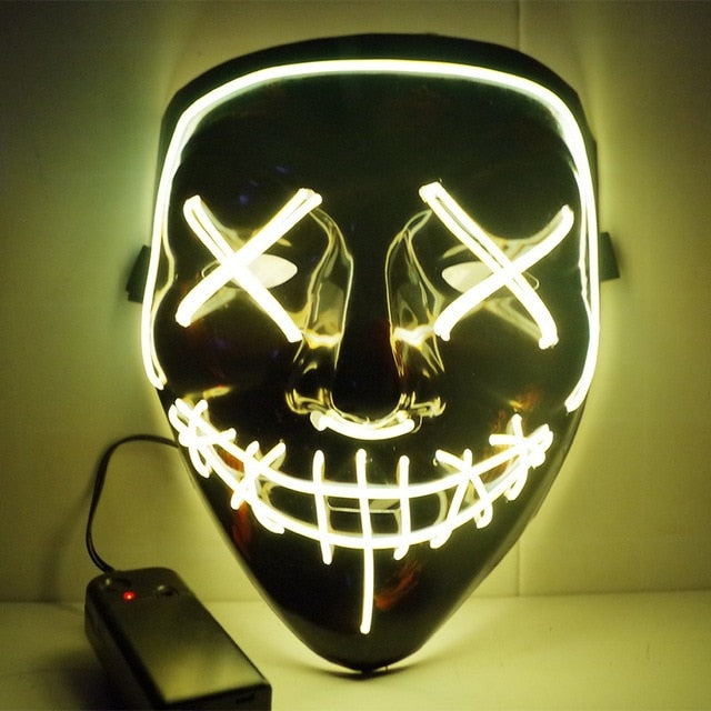 Led Halloween Party Masque