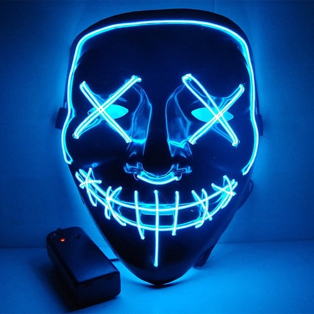 Led Halloween Party Masque