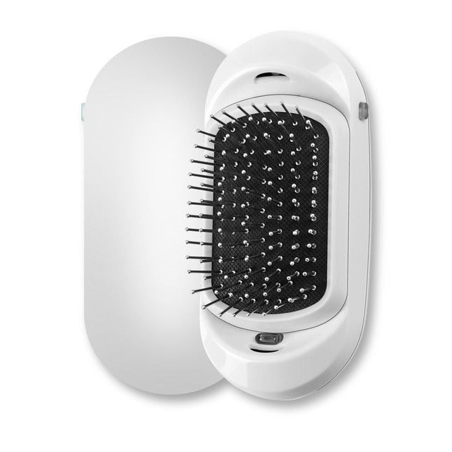 Portable Electric Ionic Hairbrush